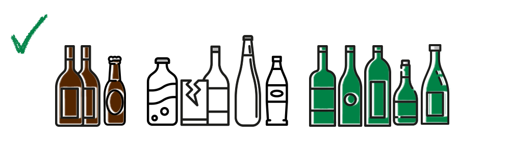 So recyceln wir richtig: Glas