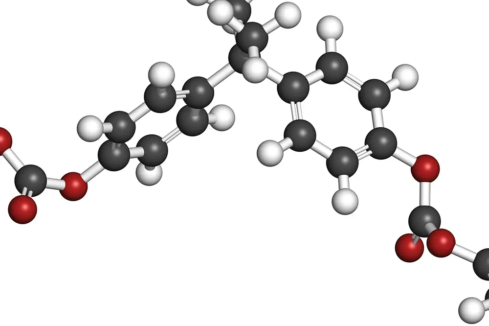 Polycarbonate molecule chain