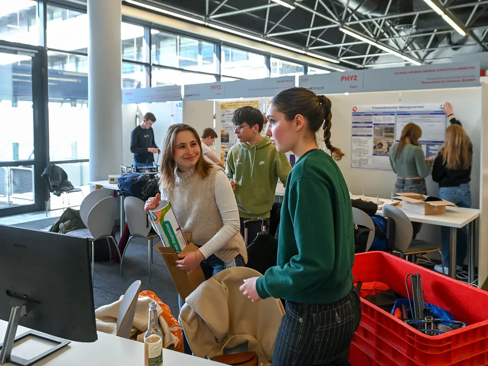 
Aufbau der Projektstände