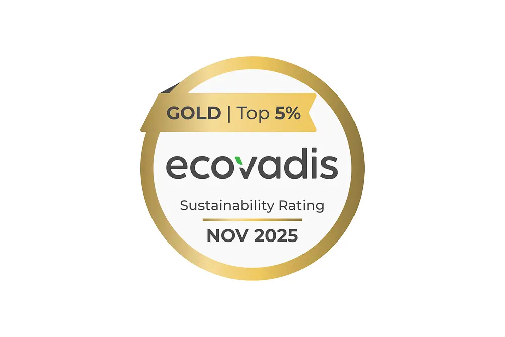 EcoVadis Goldmedaille 2024 