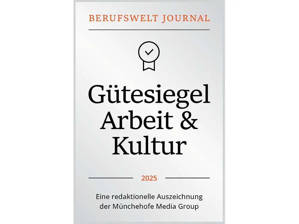 
Berufswelt Journal - Work & Culture Seal of Approval 2025