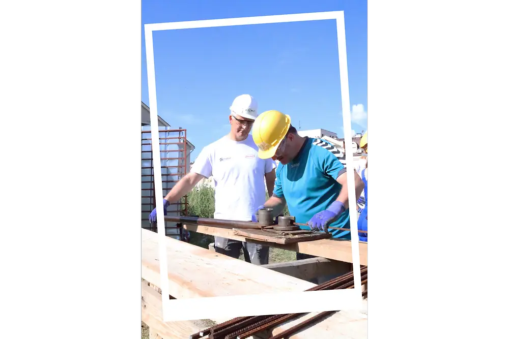 Helmut Beuster und Arnd Felbeck (von links)